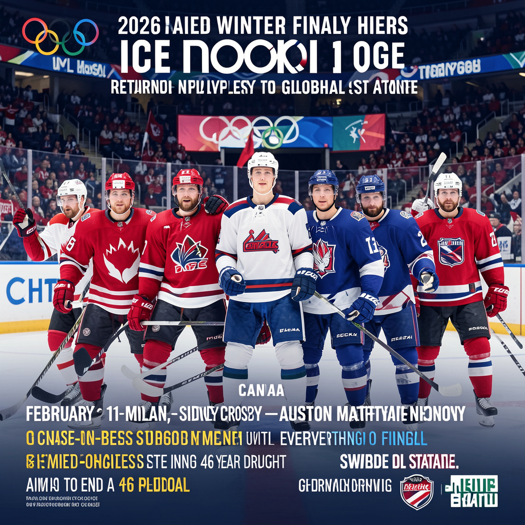 2026 Winter Olympics Ice Hockey